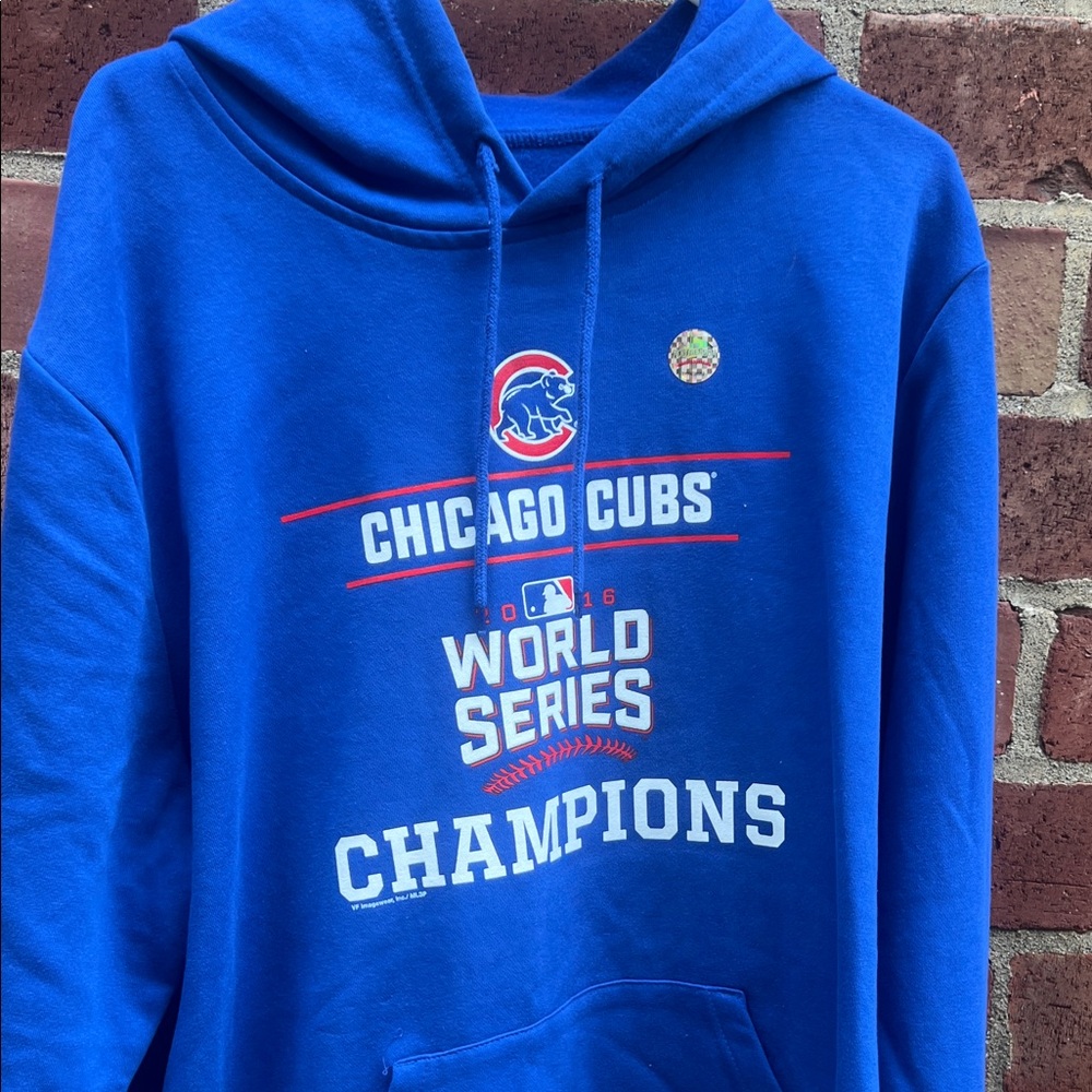 Chicago Cubs World Series Champions Hoodie - Royal Blue